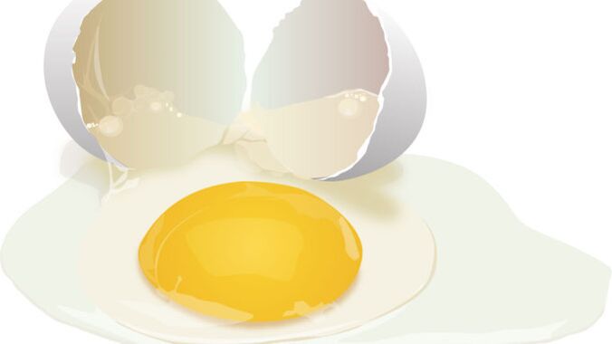 Kiaušinis, skirtas atsikratyti papilomų namuose